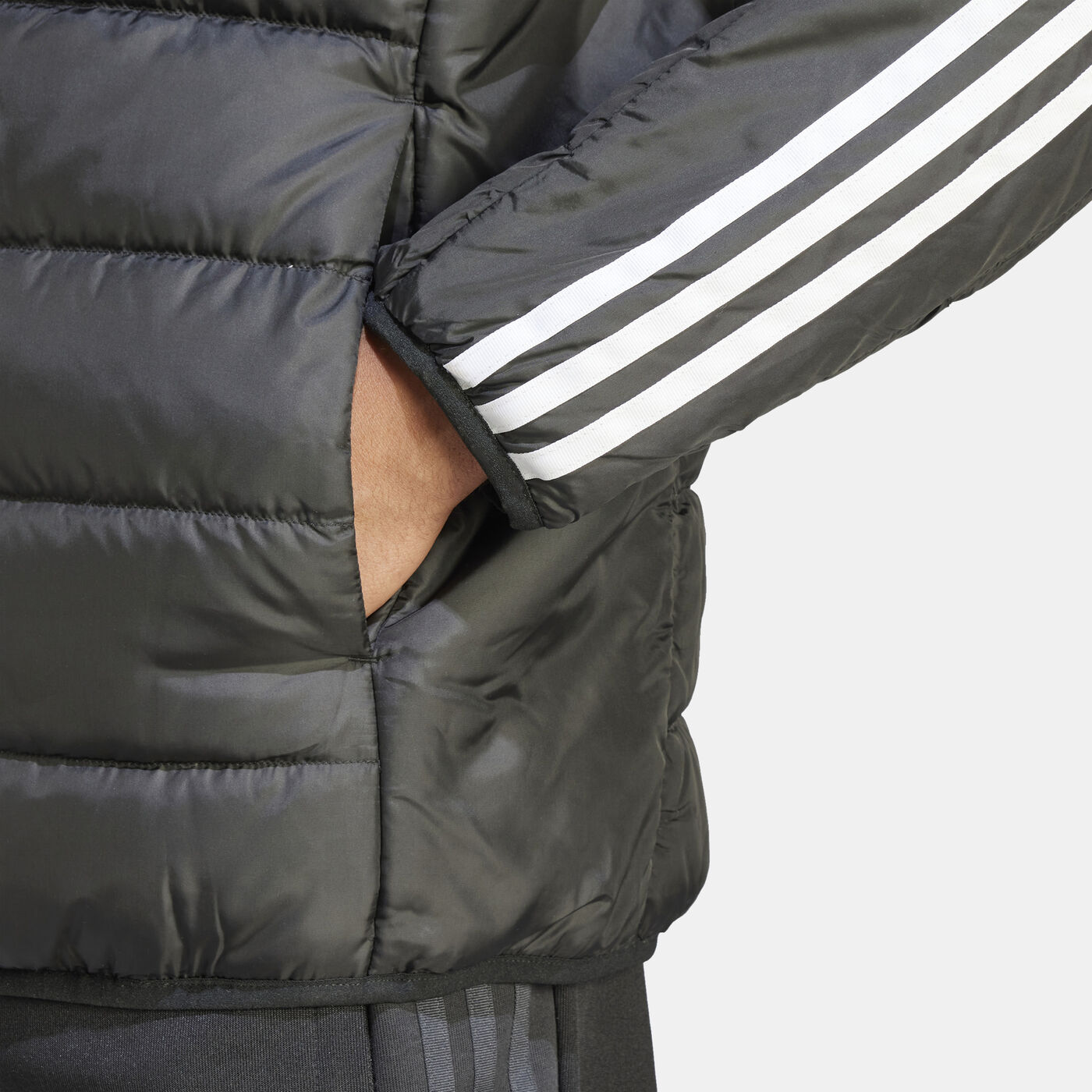 Men's Essentials 3-Stripes Light Down Jacket