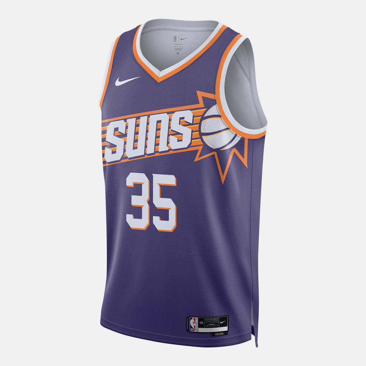 Men's 23/24 NBA Phoenix Suns Kevin Durant Icon Edition Swingman Basketball Jersey