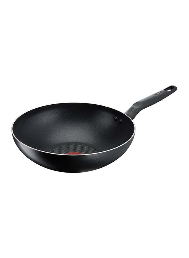 Tefal G6 Super Cook Wokpan 28 + Lid Non Stick With Thermo Signal Black Black