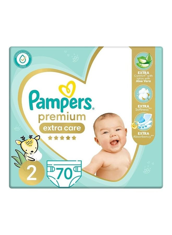 Premium Extra Care Size 2, 70 Diaper