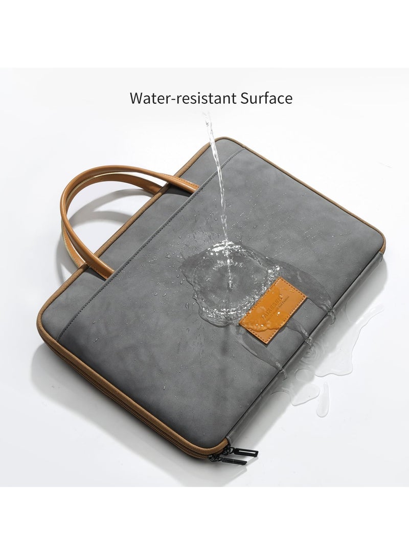 Water-Resistant 13-14.2 Inch Laptop Sleeve with 3-Layer Protection, Fits MacBook, HP, Dell, Acer, Asus, Lenovo, Ideal Computer Carrying Bag