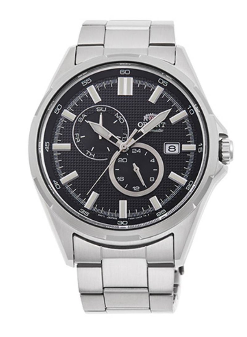 Automatic Black Dial Stainless Steel Men's Watch RA-AK0602B