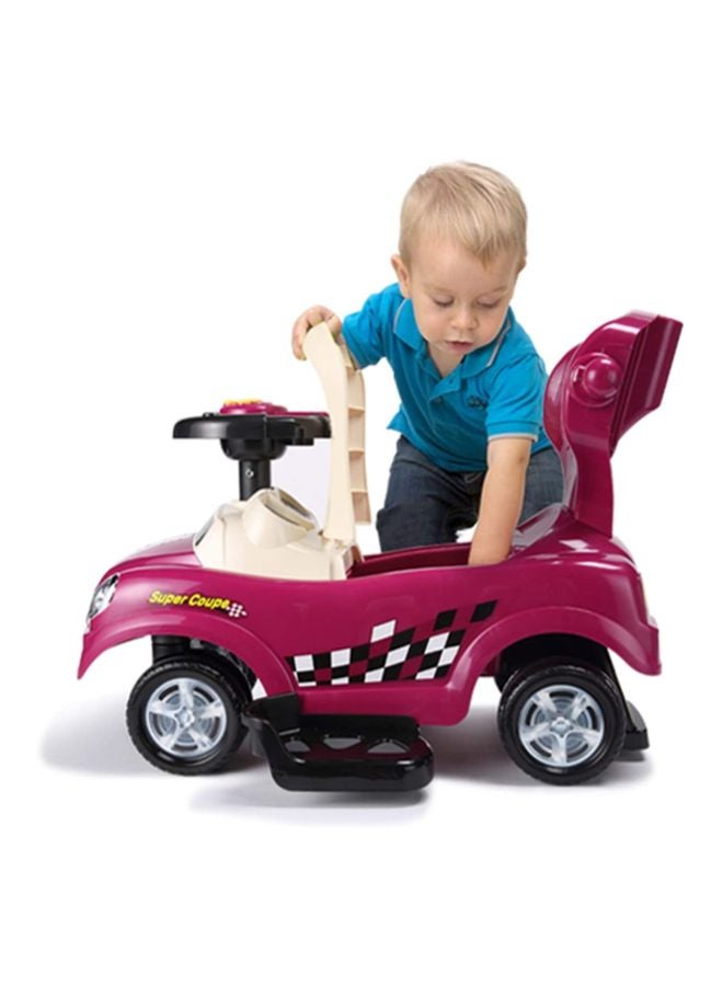 3-In-1 Push Ride-On Toy Car 84 x 43cm