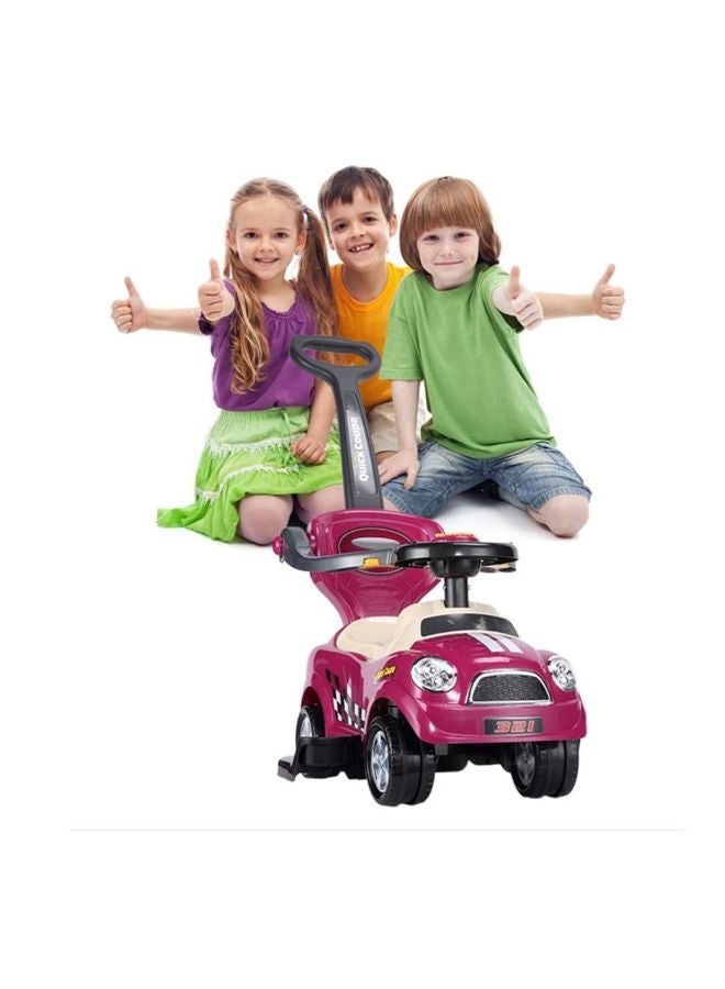 3-In-1 Push Ride-On Toy Car 84 x 43cm