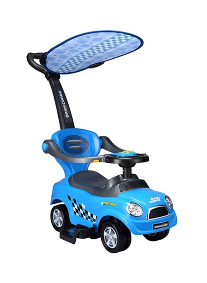 3-In-1 Push Ride On Car 63x30x38cm