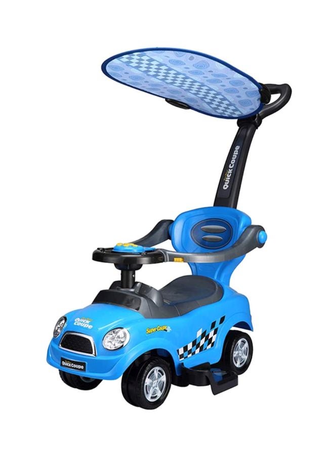 3-In-1 Push Ride On Car 63x30x38cm