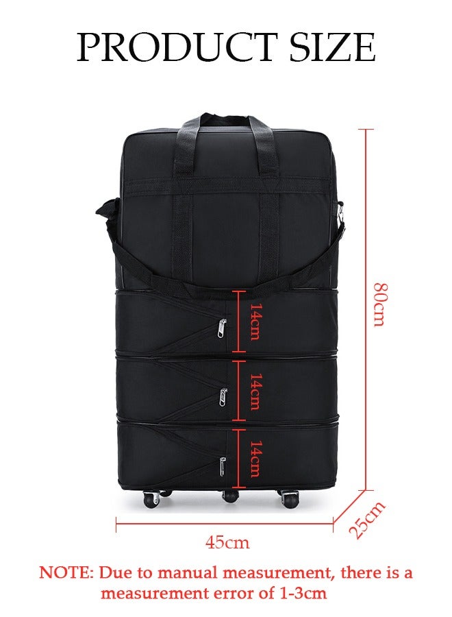 Expandable Foldable Luggage Bag Suitcase Collapsible Rolling Travel Luggage Bag Duffel Bag for Men and Women Lightweight Suitcases