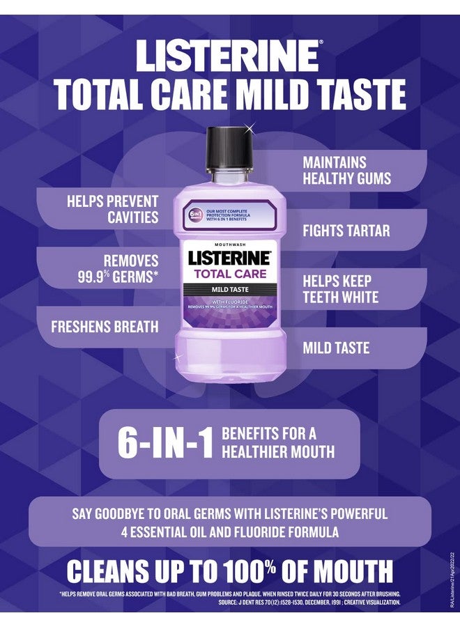 Total Care Mild Taste 6 In 1 Benefits 250Ml Combo Pack Of 3 (Buy 2 Get 1 Free)