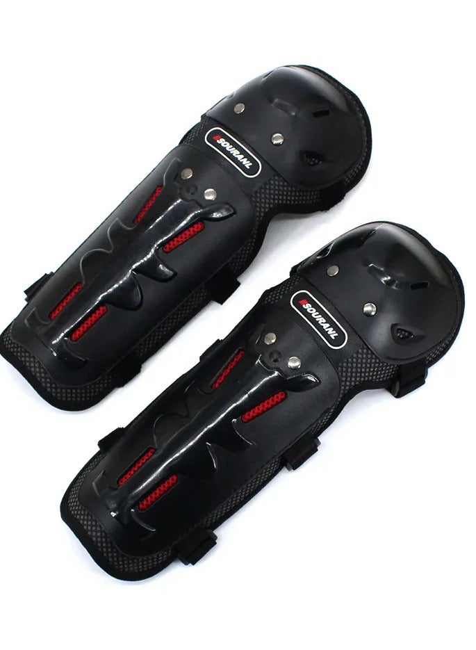 Motorcycle Knee and Elbow Pad Guard Motorbike Motocross Rider Racing Sports Elbow and Knee Shin Impact Protector Protective Pad Gear