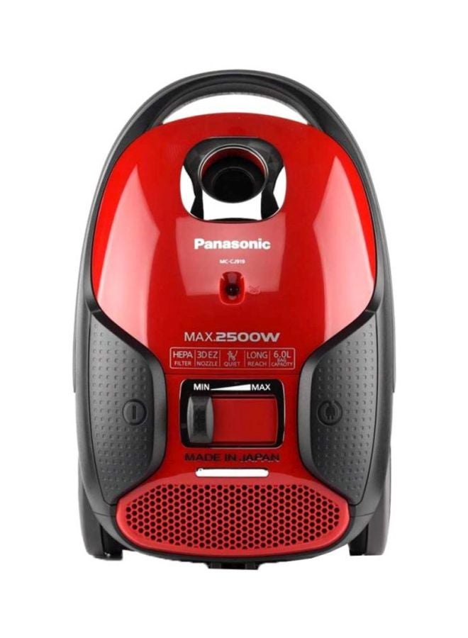 Vacuum Cleaner 6 L 2500 W MC-CJ919R747 Red/Black