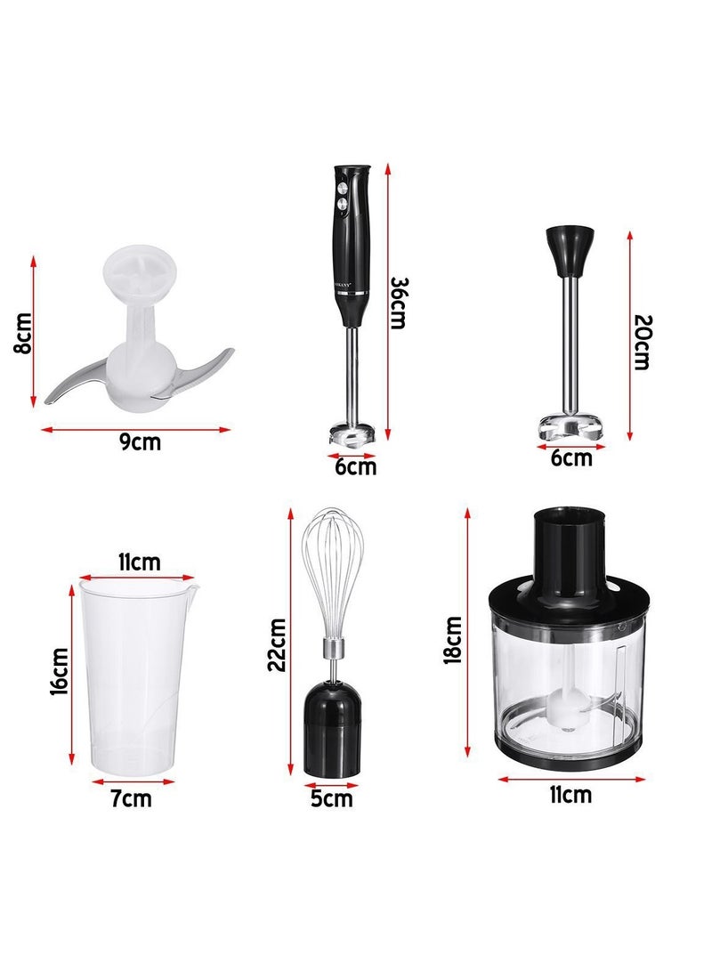 4 in 1 Blender, Multifunctional Hand Mixer Meat Grinder Egg Beater Food Processor, ( 110V/500W)