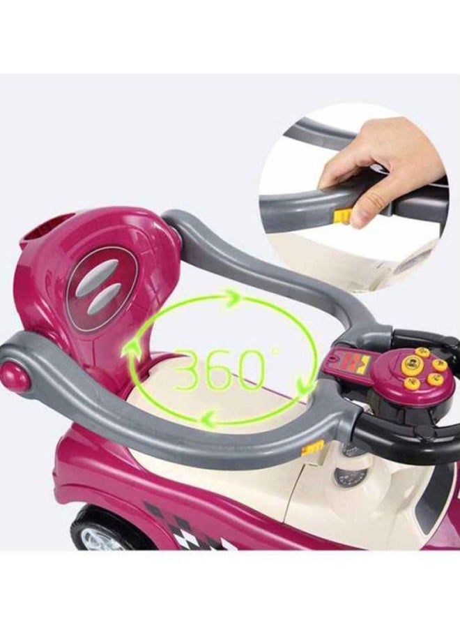 3-In-1 Activity Ride On Car With Push Walker 84x43x84cm