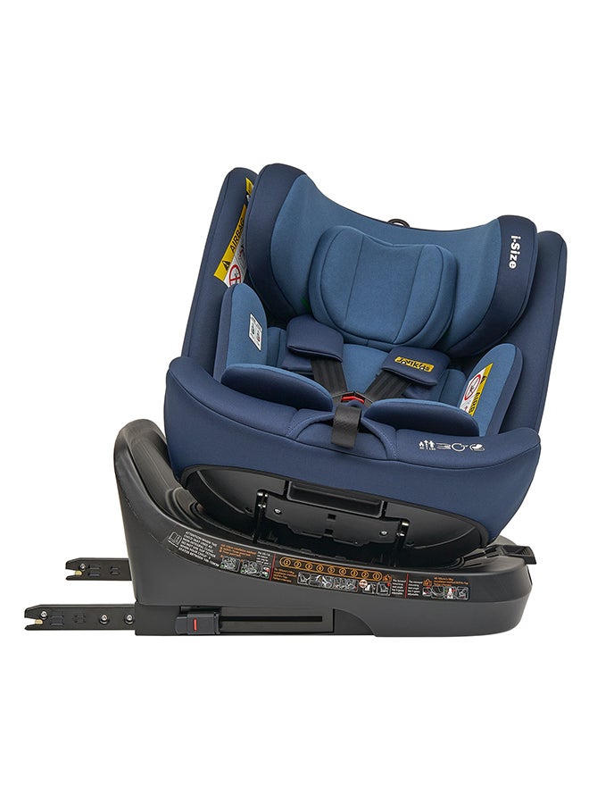 Rotating Ranger TT ISOFIX Car Seat 360° For Baby, 40-150 CM, 0 - 12 Years, ECE R129/E4 I-Size, Fixations ISOFIX, Top Tether - Blue