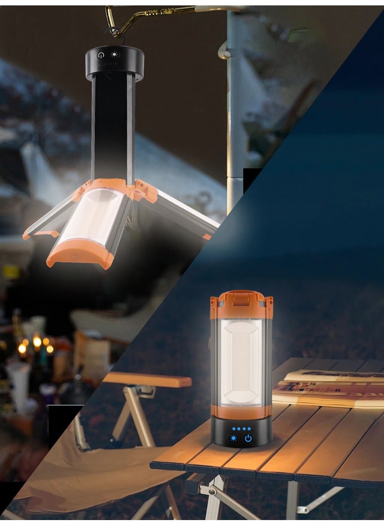 Telescopic Folding Multifunctional Outdoor Camping Light 9000mAh