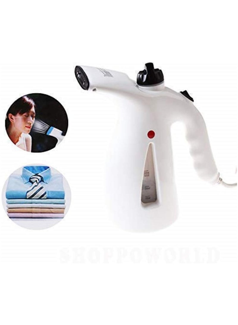 Portable Handheld Garment Steamer Clothes Facial Steamer For Face And Nose At Home And In Travel