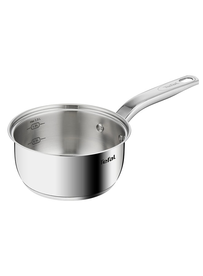 Intuition 16 cm Saucepan, Premium Stainless Steel 18/10, 1.3 L, Induction, B8642274 Stainless Steel