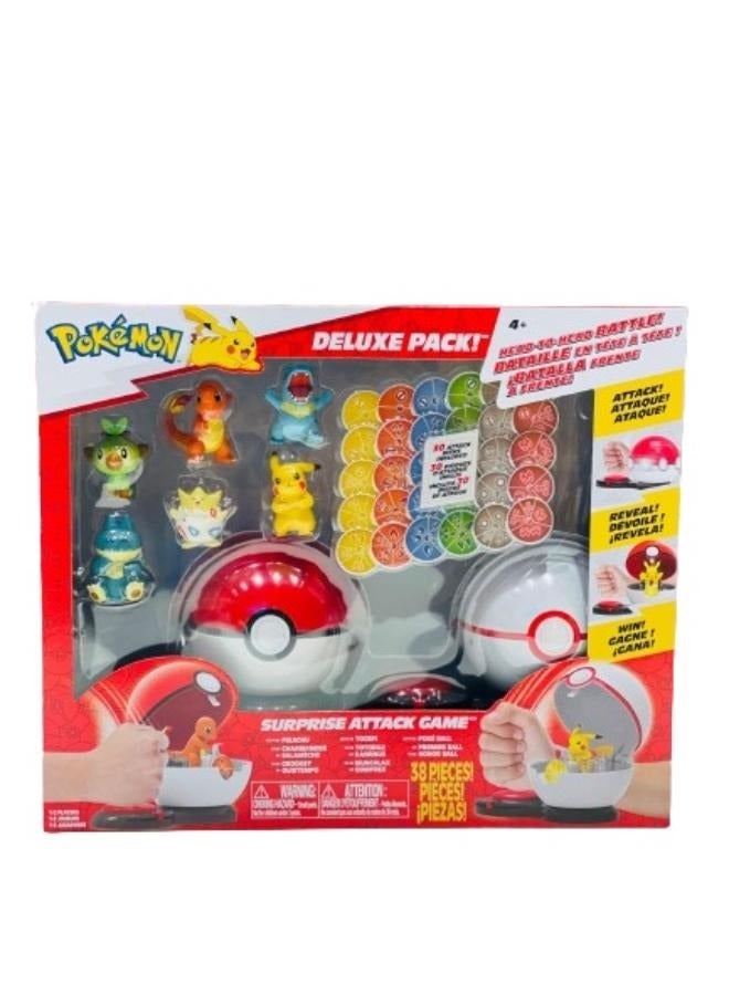 Pokemon Surprise Attack Game Deluxe Playset