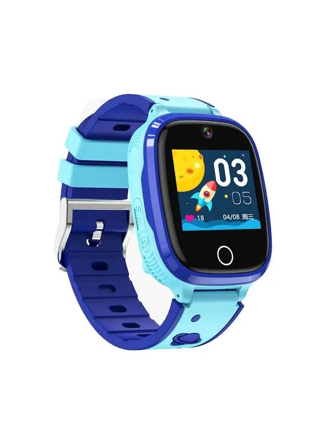 4G Kids GPS Smart Watch with Setracker 2 app - Blue