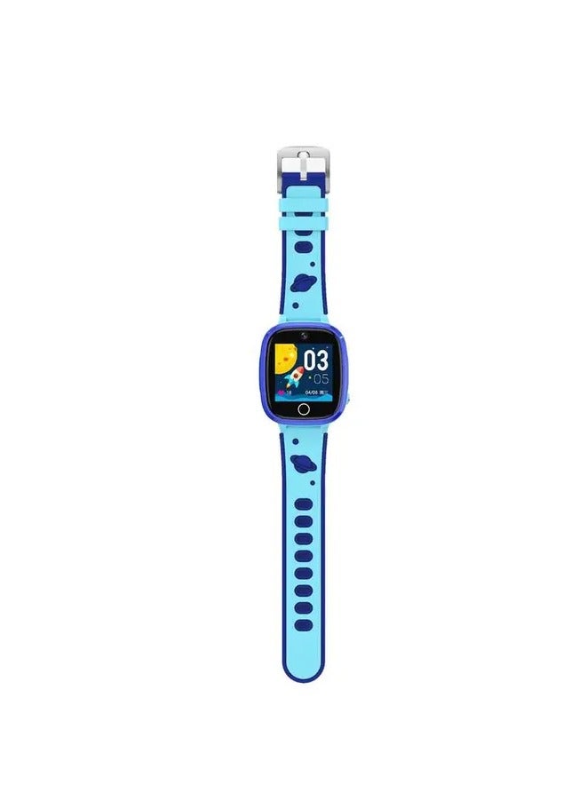 4G Kids GPS Smart Watch with Setracker 2 app - Blue