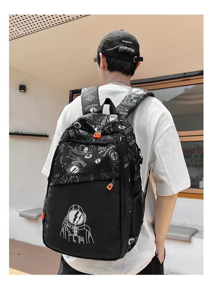 Student backpacks suitable for laptops, casual large capacity backpacks,