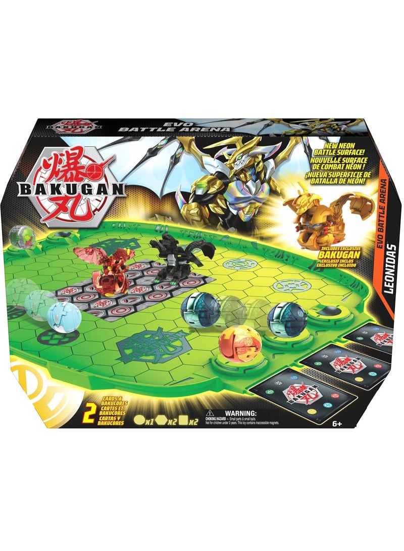 Bakugan Evo Battle Arena with Exclusive Leonidas