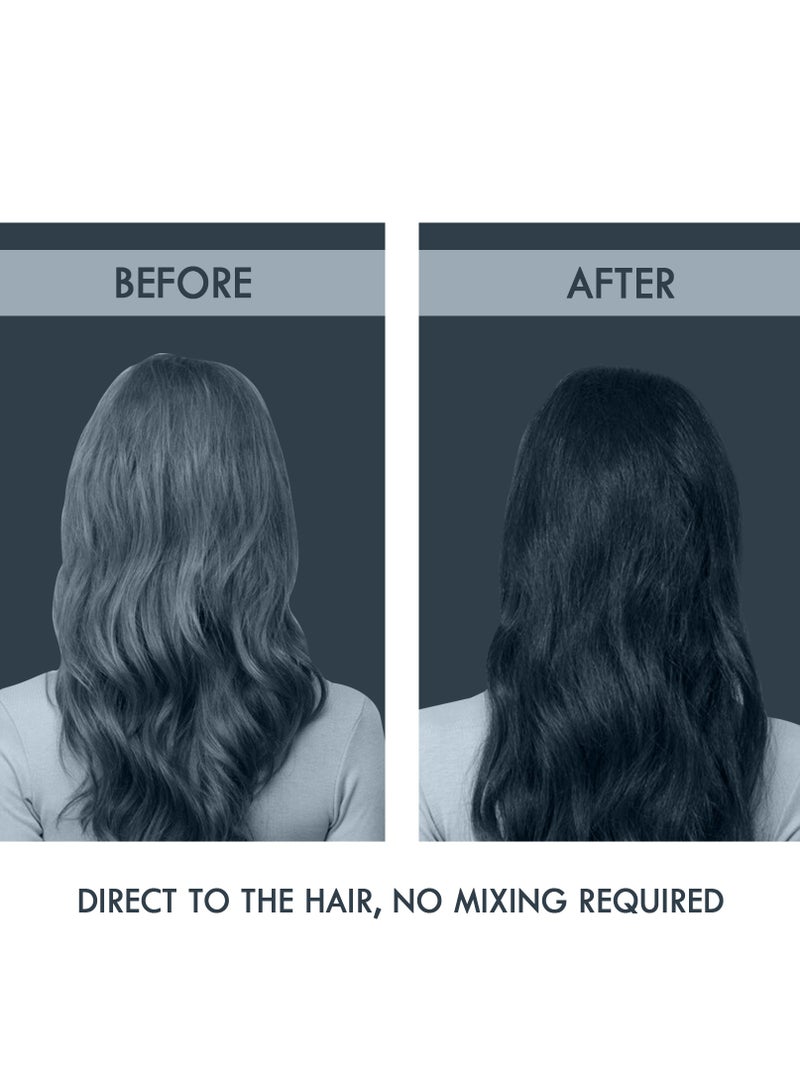 Hair Color Shampoo, Safe, Easy & Effective Hair Color Shampoo, No Ammonia, No Paraben, Black