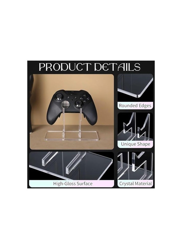 Game Controller Holder,Transparent Acrylic Universal Controller Stand for Switch Consoles