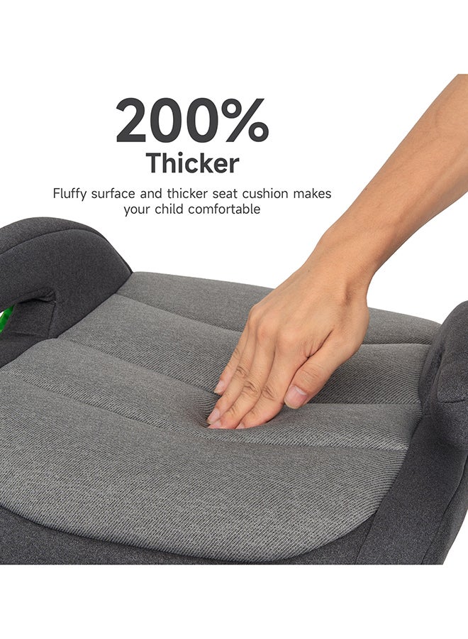 Portable Car Ohho I-Size Booster Seat With ISOFIX, 125 - 150CM (Group 2/3, 6-12 Years, ECE R129)