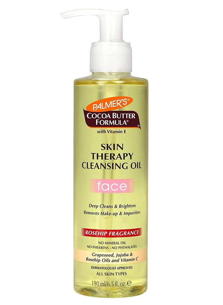 Palmer's Cocoa Butter Formula With Vitamin E Skin Therapy Cleansing Oil Clear 190ml