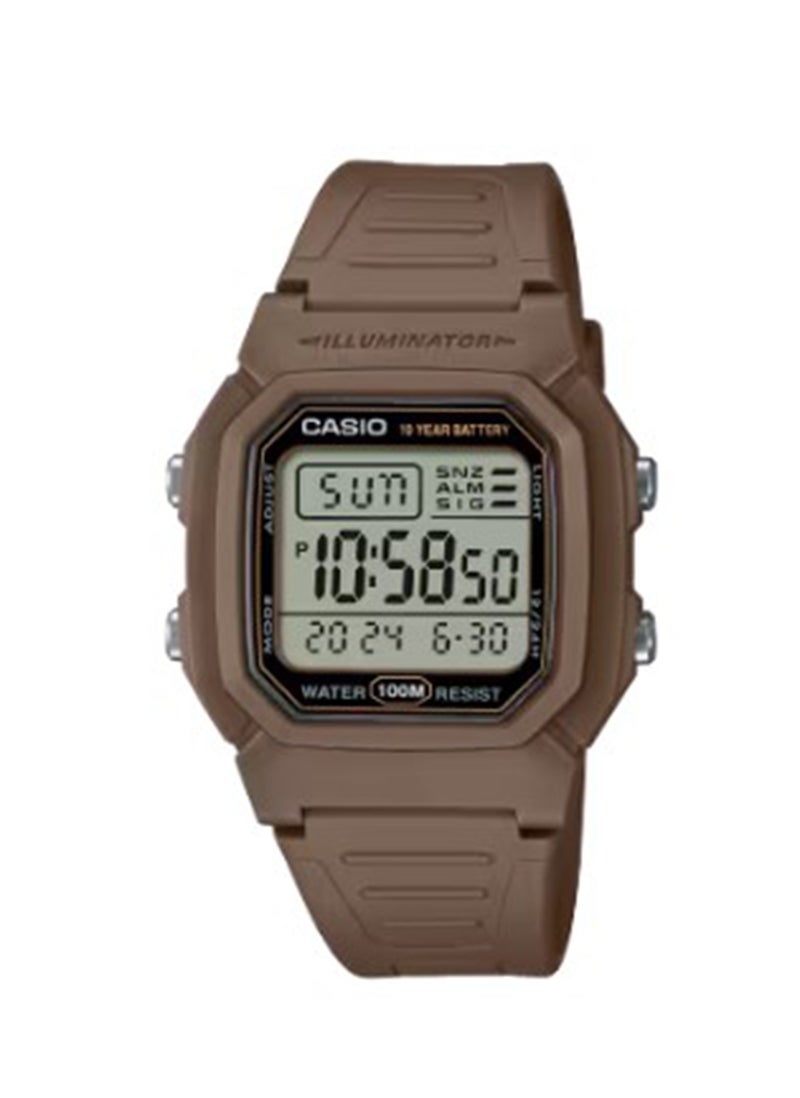 Men's W-800H-5AVDF Digital Wrist Watch