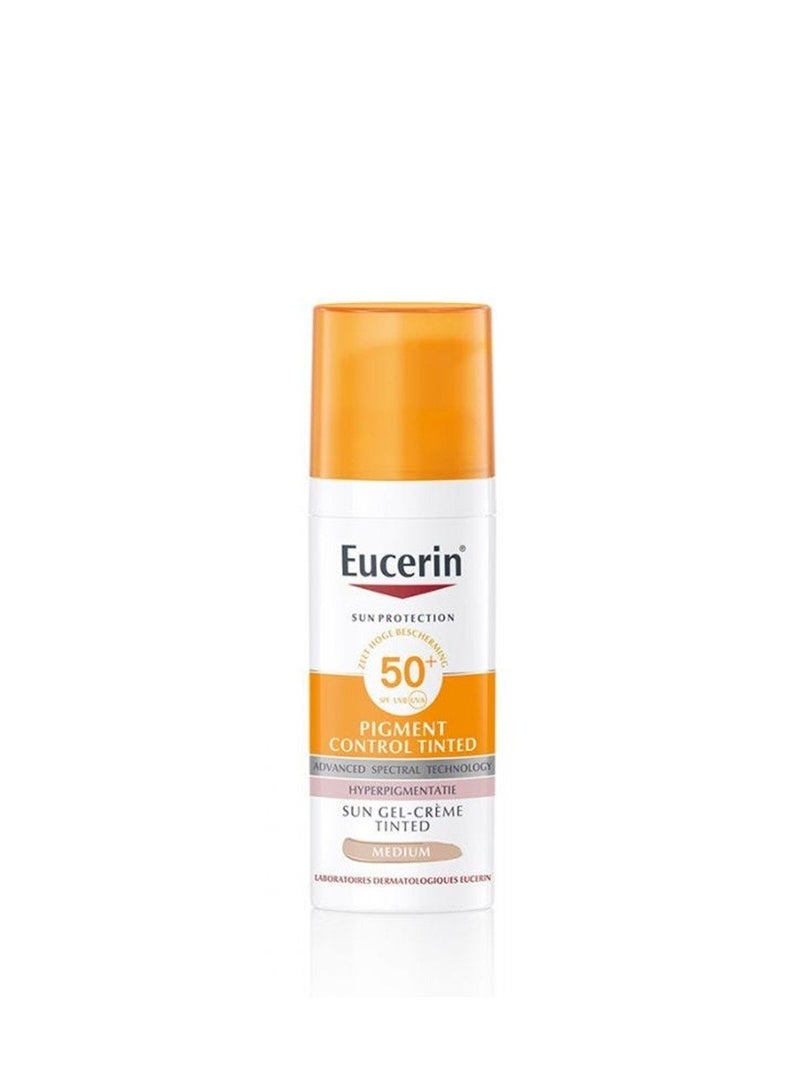 Eucerin Pigment Control Tinted Gel Sun Cream 50Ml