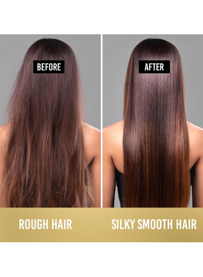 Pantene Hair Science Silky Smooth Shampoo 180ml with Pro-Vitamins & Vitamin E for hydrated, Frizz Free Hair,For All Hair Types, Shampoo For Women & Men, Shampoo For Frizzy and Dry Hair