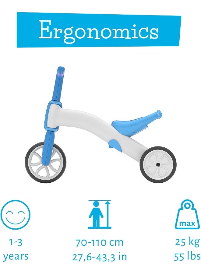 Chillafish Bunzi 2-In-1 Gradual Balance Bike - Blue