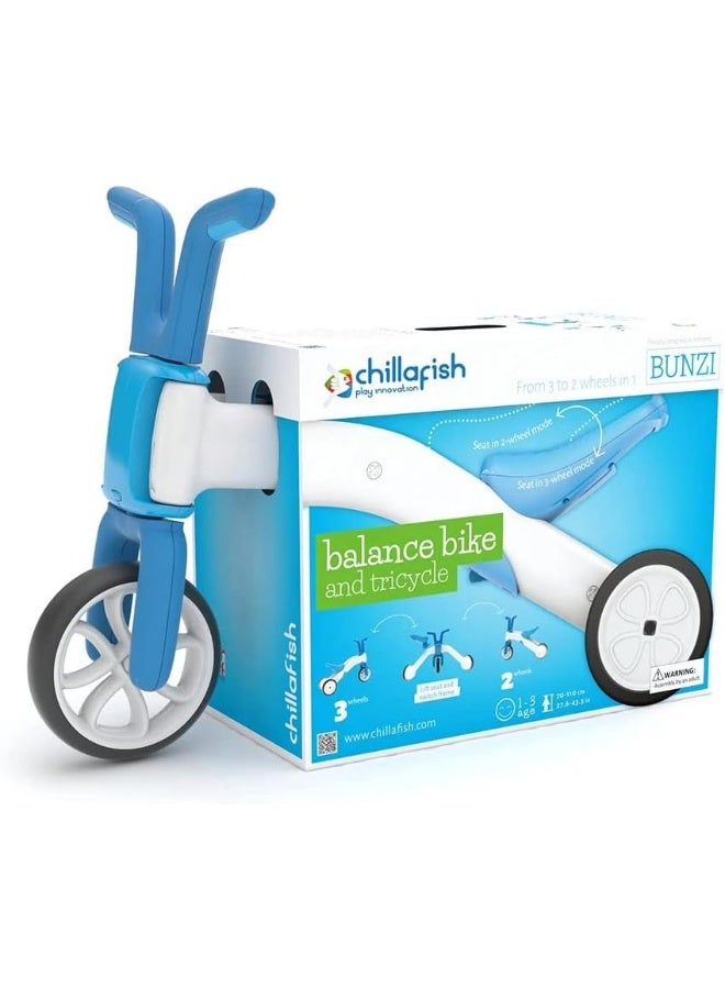 Chillafish Bunzi 2-In-1 Gradual Balance Bike - Blue