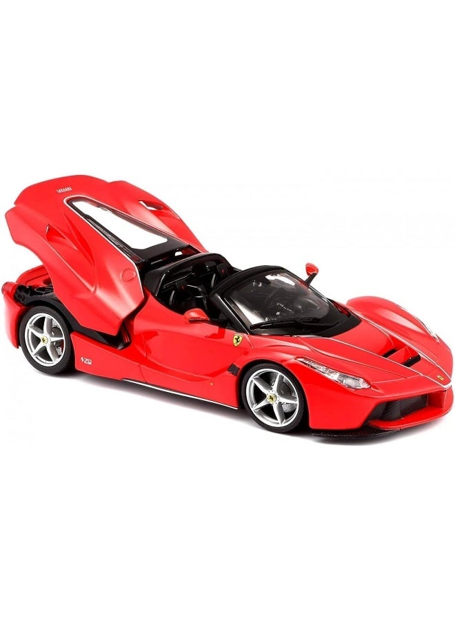 burago B Ferrari Race and Play LaFerrari 1/24 Scale Diecast Model Vehicle Red