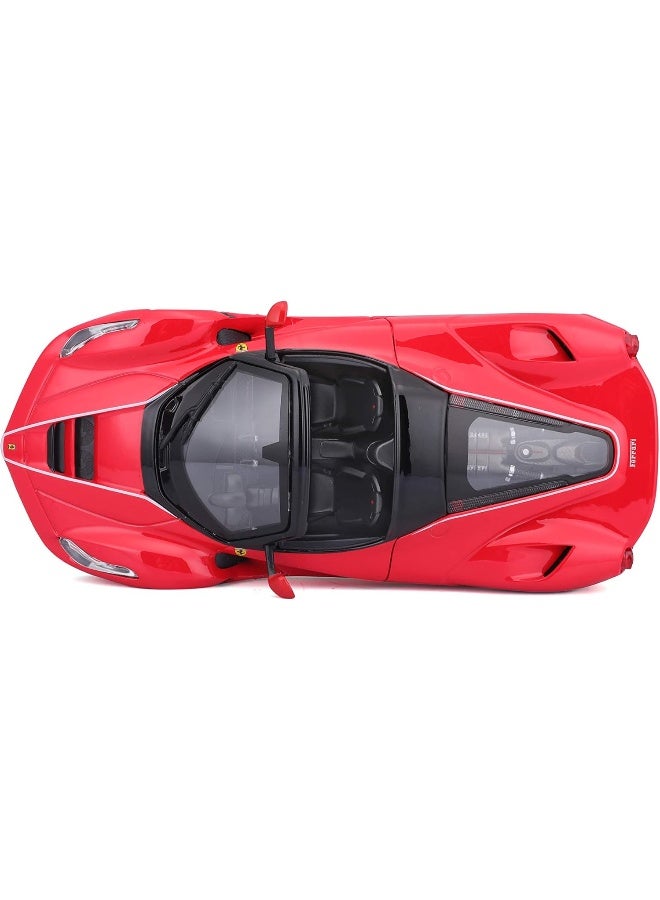 burago B Ferrari Race and Play LaFerrari 1/24 Scale Diecast Model Vehicle Red