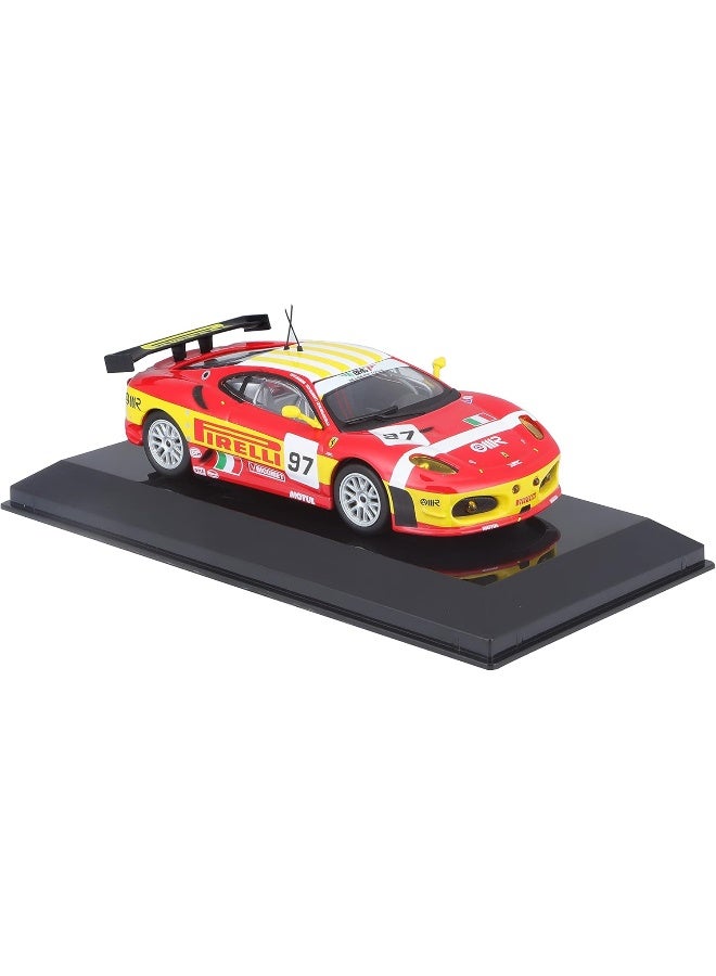 Bburago B18-36303 Ferrari Racing F430 GT2 2008 Super Car Childrens 1:43, Red