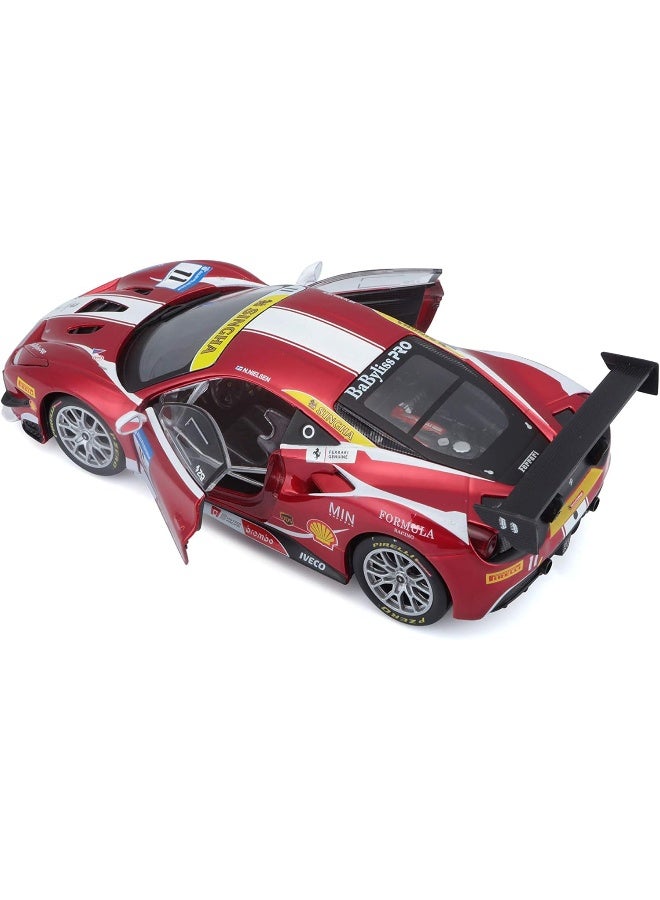 Bburago 1:24 FERRARI Racing - 488 Challenge (Formula Racing 2017) Diecast Car