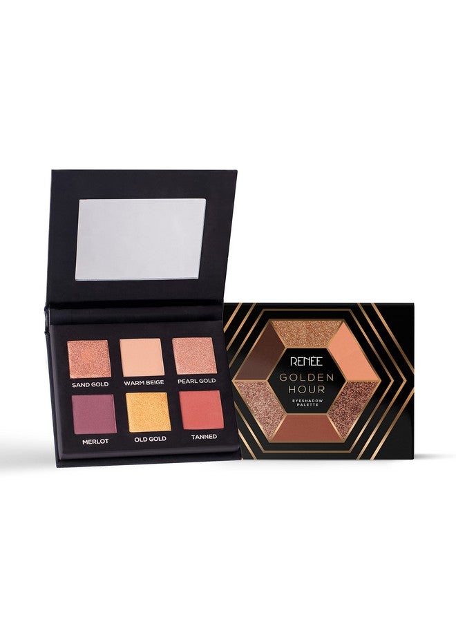 Wedding Season Otw Combo Of Golden Hour Eyeshadow Palette 7.2Gm & Kee Pah Flase Eyelashes