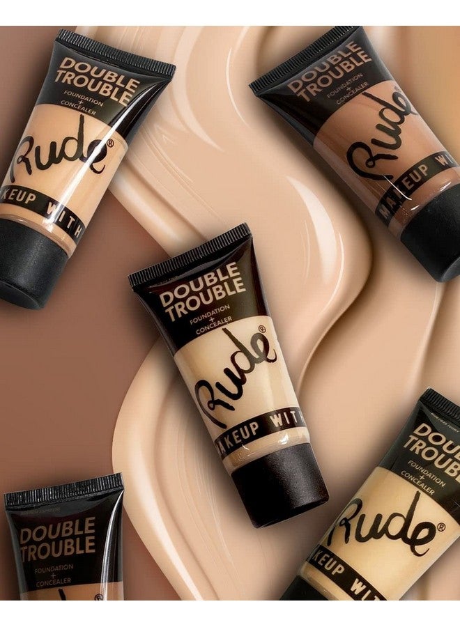 Cosmetics Double Trouble Foundation + Concealer - Nude 10