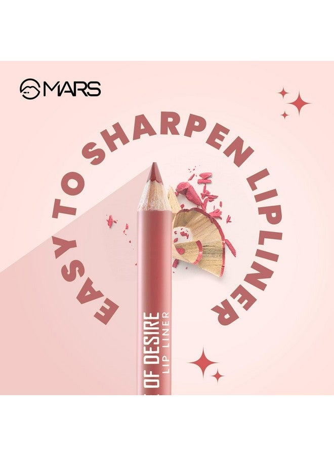Matte Lip Liner With Holder Set Of 10 | One Swipe Smooth Application | Long Lasting & Travel Friendly Lip Pencil | Multicolor | Set-A (1.4G X 10)