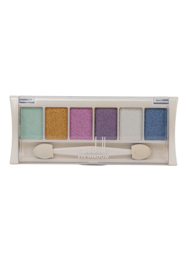 Paris 6 In 1 Tempt Eyeshadow, Multicolor, 7 G