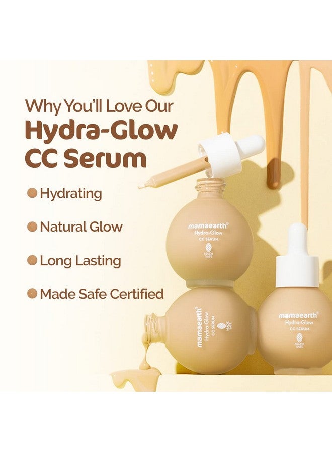 Hydraglow Cc Serum With Vitamin C & Hyaluronic Acid 02 Peach 30 Ml