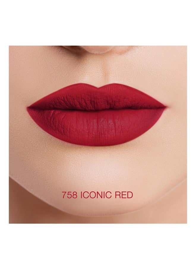 Lipsticks 758 Iconic Red (Matte)