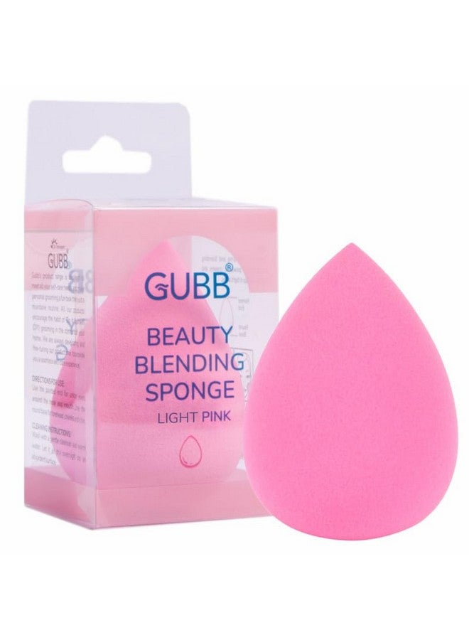 Professional Mini Makeup Sponge Beauty Blender | Cosmetic Blending Tool For Liquid, Cream & Powder Beauty Products| Egg Shape Face Sponge Puff Pack Of 3 (Light Pink)
