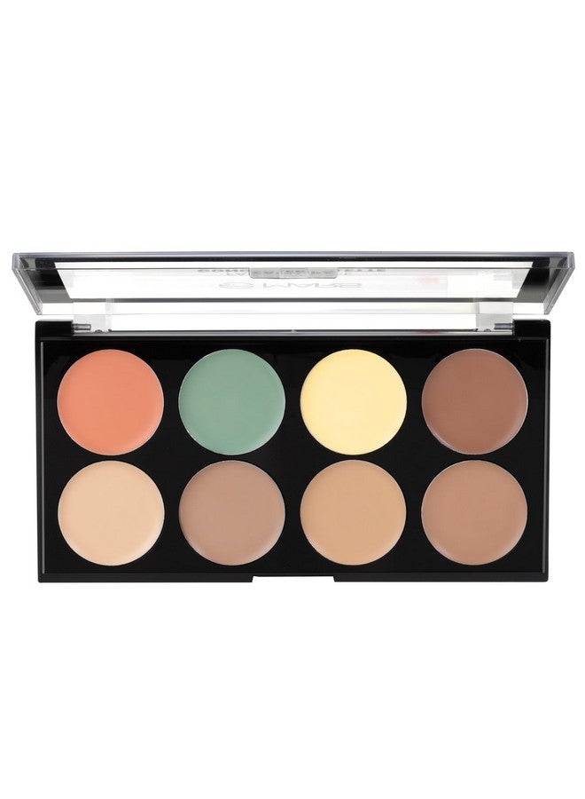 Fantasy Face Concealer Palette For Makeup | Rich & Creamy Texture | Long-Lasting Wear | All-In-One Versatile Coverage | Multi Shades | (16 Gm) (01-Fair To Medium)