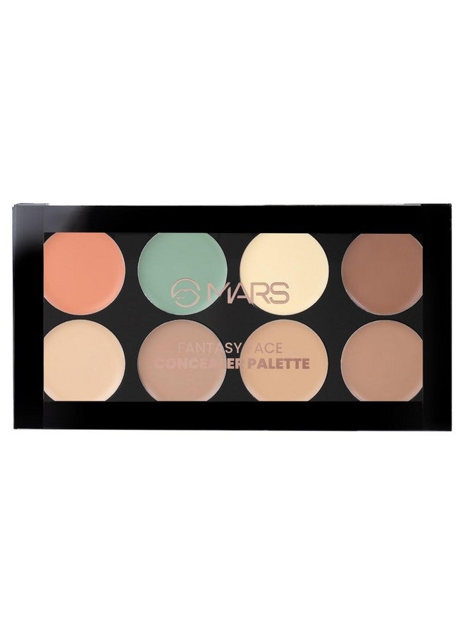 Fantasy Face Concealer Palette For Makeup | Rich & Creamy Texture | Long-Lasting Wear | All-In-One Versatile Coverage | Multi Shades | (16 Gm) (01-Fair To Medium)