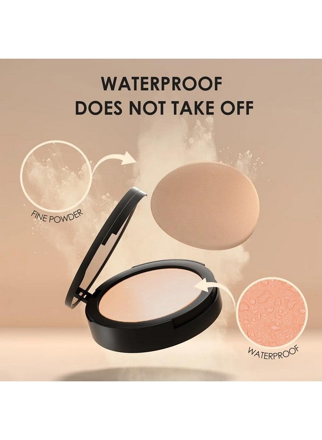 Brighten Moisturize Compact Powder With Light-Diffusing Particles For A Flawless, Long-Lasting, Oil-Control, Translucent Setting Powder For All Skin Tones, Shade-02, 20Gm