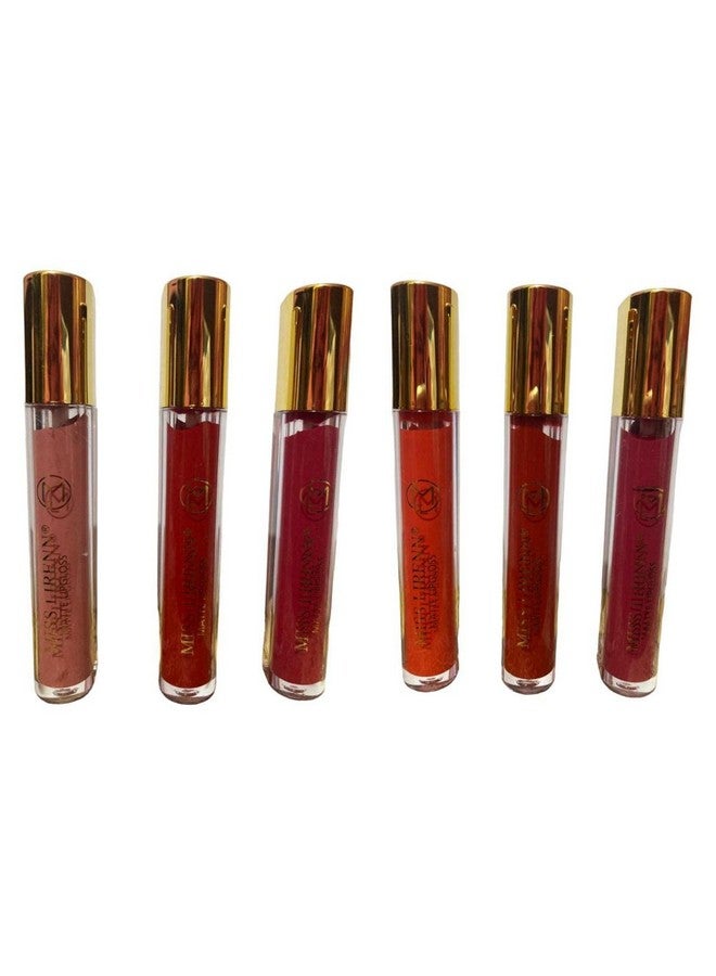 Matte Lip Gloss, Light Weight, Non-Sticky, Smudge Proof, Multicolor, Strawberry Flavour, 6 Ml, Pack Of 12 | Lip_Gloss_4_P12