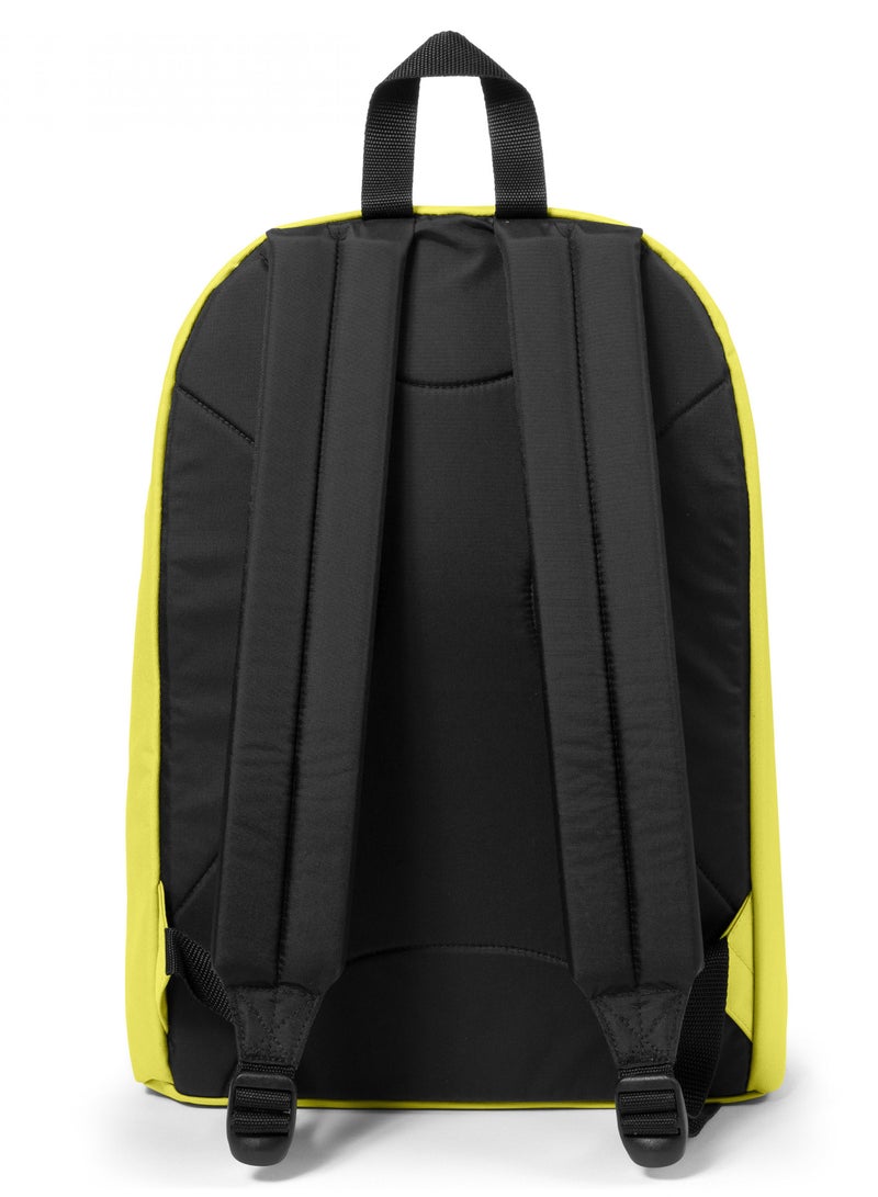 Eastpak Out Of Office Medium Backpack With Laptop Protection - Neon Lime